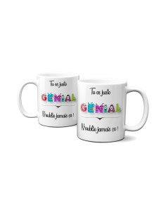Tasse-Mug Cadeau Humour - Tu es Juste Génial - Original Drole Rigolo  Anniversaire Ami Papa Collègue 2