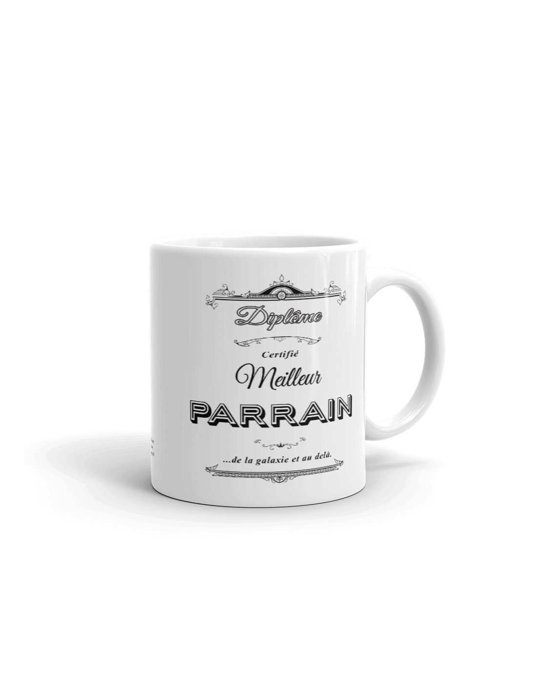 Mug veux tu être mon parrain ? Baptême/Tasse – Mug pour futur parrain. Cadeau  original. Prix mini. Céramique haute qualité 11oz - 320 ML (PARRAIN) :  : Produits Handmade