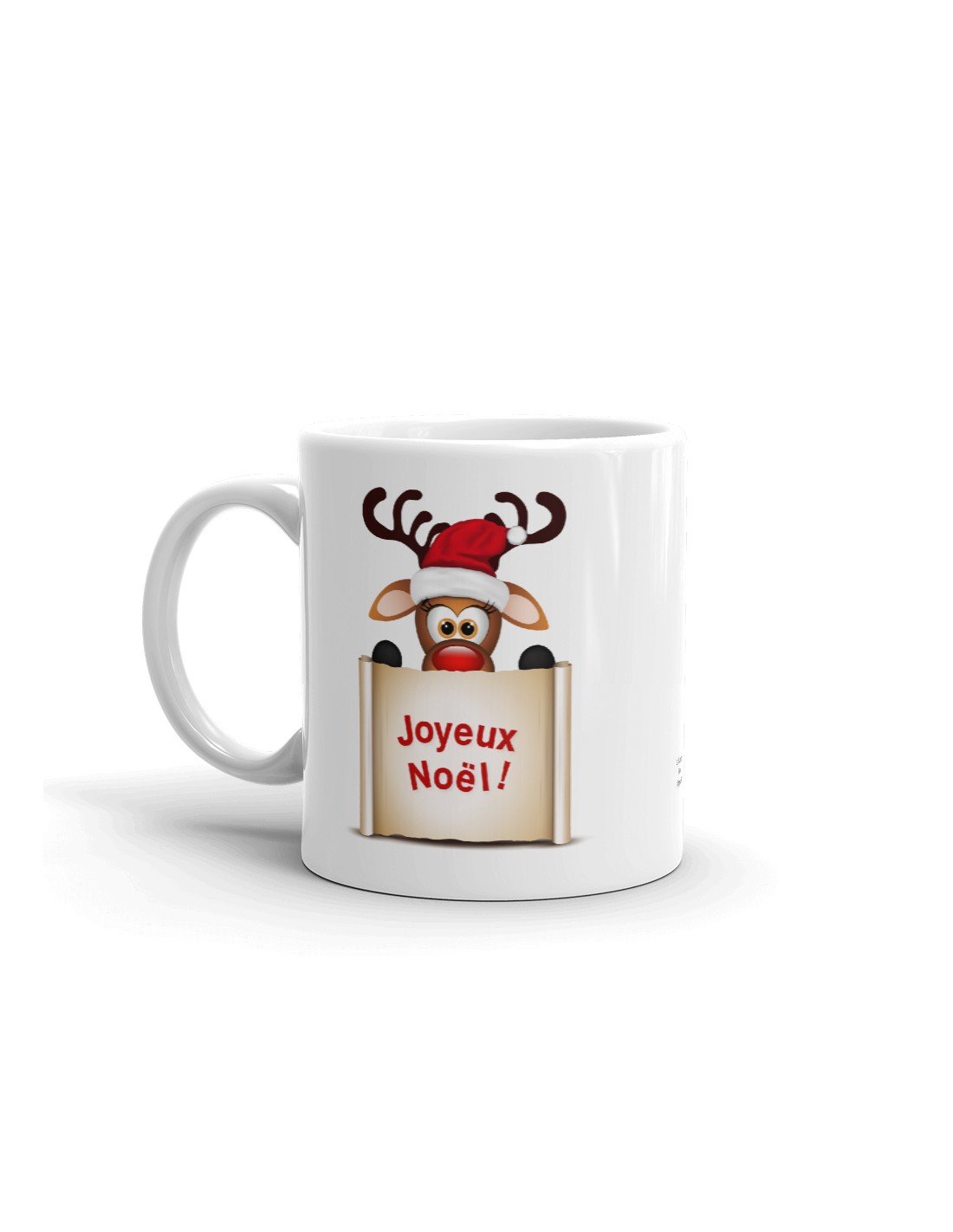 TasseMug Cadeau Noël Petit Renne Joyeux Noël Humour Rigolo Amusant