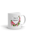 Tasse Mug Cadeau Saint Valentin Couple - Veux tu m'épouser - Original Demande en Mariage