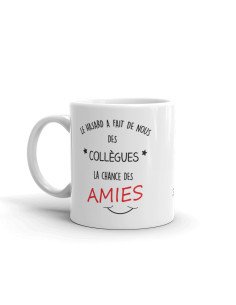 Tasse-Mug Cadeau Collègue Travail - Collègues et Amies - Anniversaire Femme Départ Job Entreprise 2