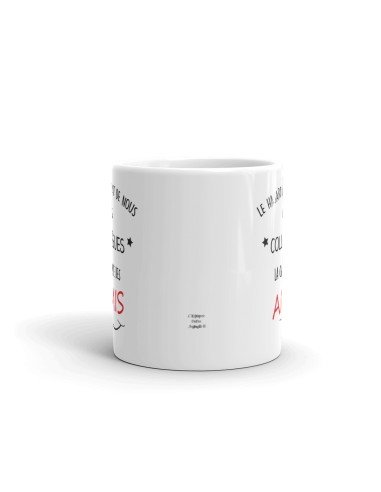 Tasse-Mug Cadeau Collègue Travail - Collègues et Amis - Anniversaire Départ Job Entreprise