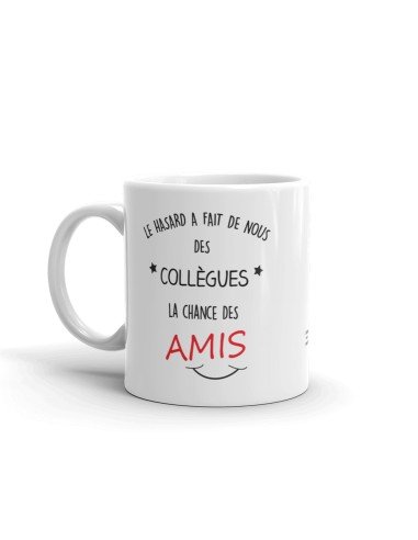 Tasse-Mug Cadeau Collègue Travail - Collègues et Amis - Anniversaire Départ Job Entreprise