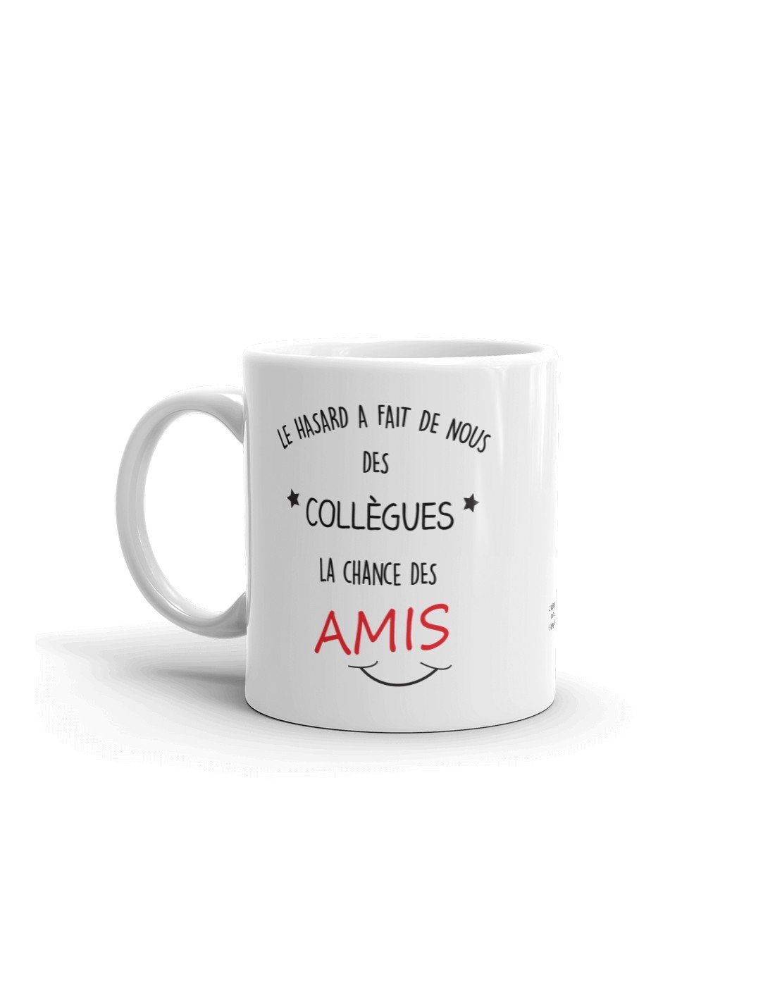 Tasse-Mug Cadeau Collègue Travail - Collègues et Amis - Anniversaire Départ  Job Entreprise L'Esprit des Anges