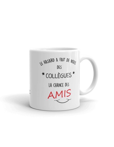 Tasse-Mug Cadeau Collègue Travail - Collègues et Amis - Anniversaire Départ Job Entreprise