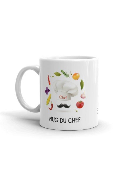 Tasse-Mug Cadeau - Le Mug du Chef - Cuisine Top Chef Maman Papa