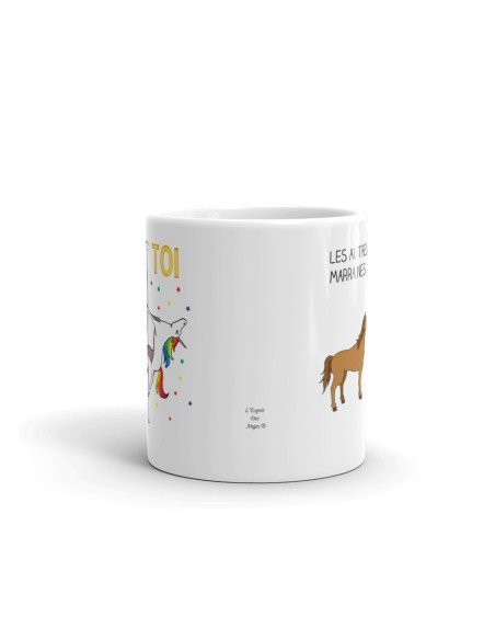 Tasse Mug Meilleure Marraine Licorne Idée Cadeau Original Baptême Anniversaire