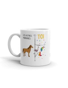 Tasse Mug Meilleure Marraine Licorne Idée Cadeau Original Baptême Anniversaire 2