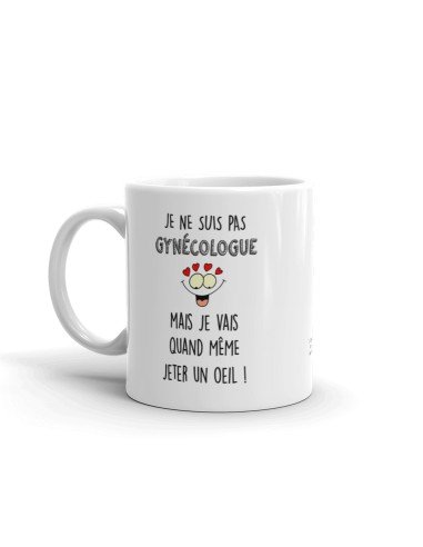 Tasse-Mug Humour Je ne suis pas Gynécologue Idée Cadeau Amusant Rigolo Original