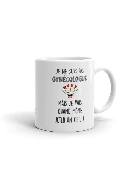 Tasse-Mug Humour Je ne suis pas Gynécologue Idée Cadeau Amusant Rigolo Original