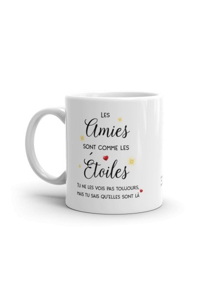Tasse-Mug Meilleure Amie Cadeau Copine-Une Amie La Chose La Plus Chouette De La Vie-- Idée Original Anniversaire Femme 