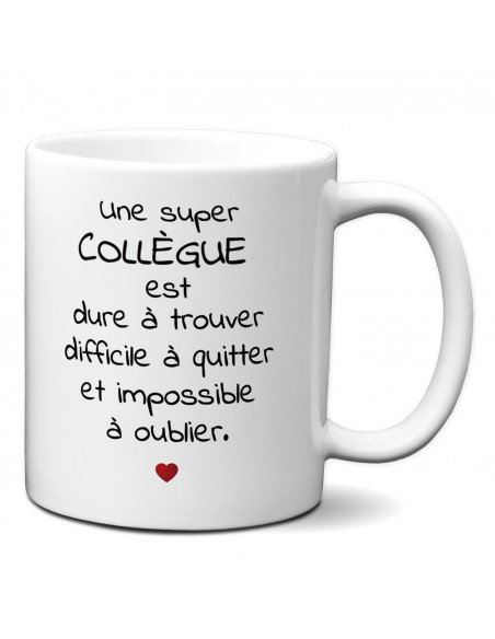 Tasse-Mug Collègue Difficile à Trouver Idée Cadeau Entreprise Travail Nouveau Job 