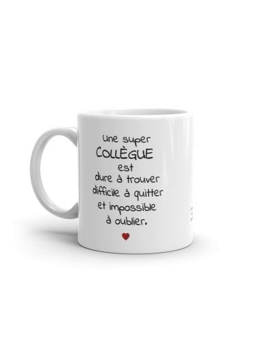 Tasse-Mug Collègue Difficile à Trouver Idée Cadeau Entreprise Travail Nouveau Job 