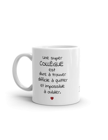 Tasse-Mug Collègue Difficile à Trouver Idée Cadeau Entreprise Travail Nouveau Job 