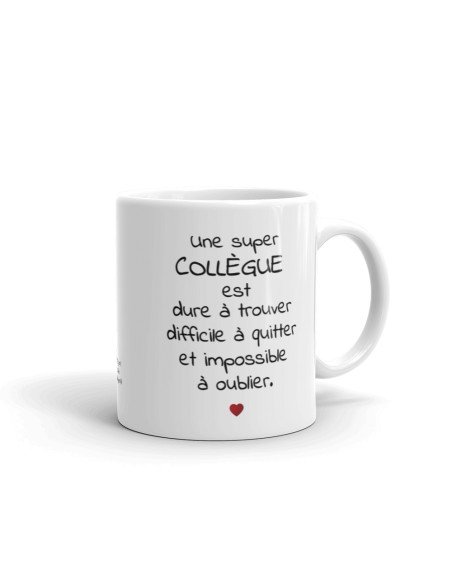 Tasse-Mug Collègue Difficile à Trouver Idée Cadeau Entreprise Travail Nouveau Job 