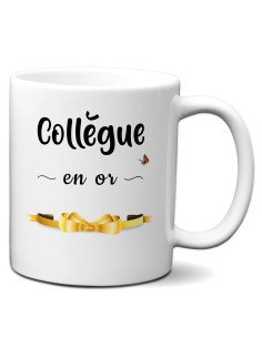 Tasse-Mug Collègue En Or Idée Cadeau Entreprise Travail Nouveau Job 