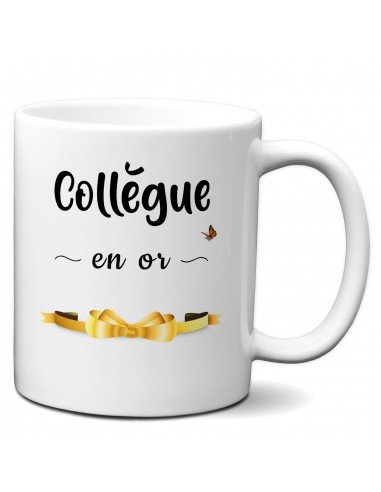 Tasse-Mug Collègue Humour -Toujours à 100 % au Travail - Idée Cadeau Patron  Travail Job Départ