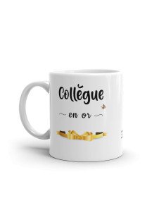 Tasse-Mug Collègue En Or Idée Cadeau Entreprise Travail Nouveau Job  2