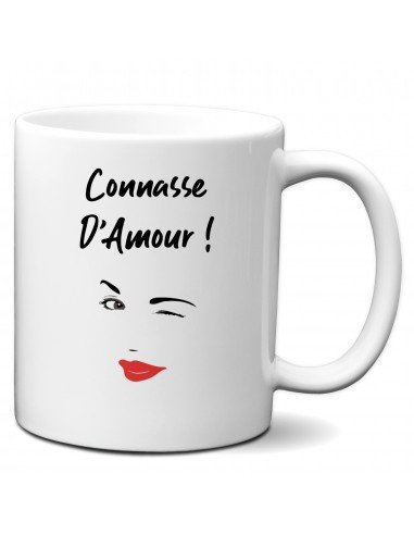 Tasse-Mug Humour Connasse D'Amour Idée Cadeau Femme Couple Amour Amusant Rigolo Original