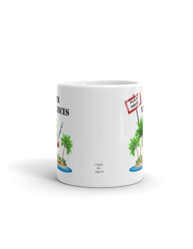 Tasse-Mug Cadeau En vacances Congés Été Farniente Repos Humour Rigolo Amusant