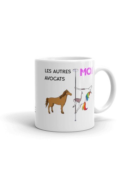 Tasse Mug Cadeau Avocat-Meilleur Avocat Licorne- Original Personnalisé Genial Anniversaire Fête Noël