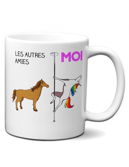 Tasse-Mug Meilleure Amie Cadeau Copine Licorne Idée Original Anniversaire Femme 