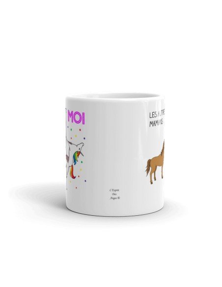 Tasse-Mug Cadeau Meilleure Maman  Licorne Idée Cadeau Humour Maman Original Anniversaire Fête de Mères 