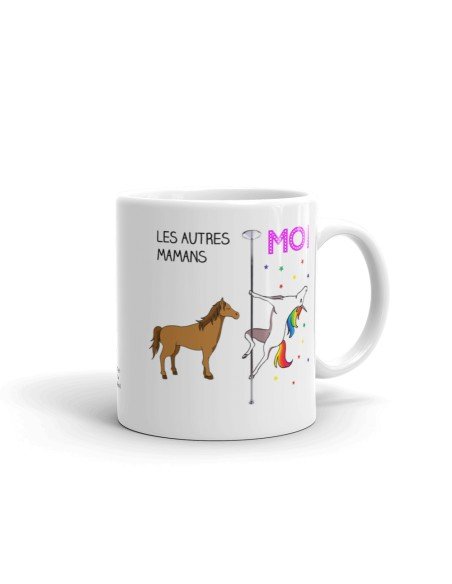 Tasse-Mug Cadeau Meilleure Maman  Licorne Idée Cadeau Humour Maman Original Anniversaire Fête de Mères 