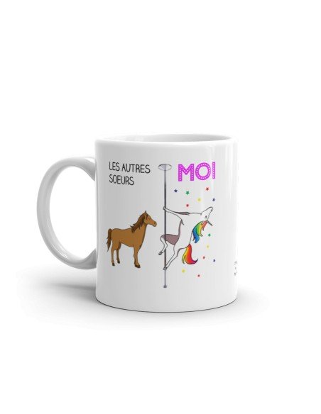 Tasse Mug Cadeau Soeur Licorne Anniversaire Idée Originale Personnalisé