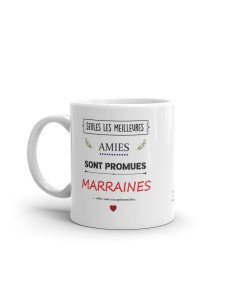 Tasse Mug Amies Exceptionnelles Marraines - Annonce Grossesse Marraine Naissance Enfant -Idée Cadeau 2