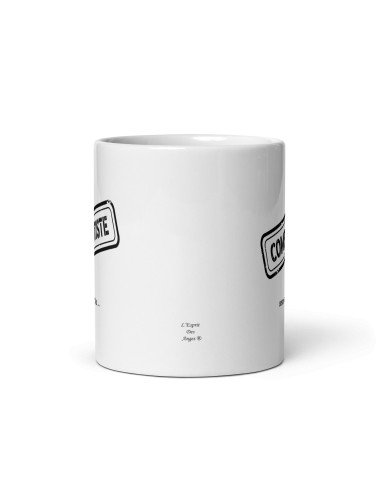 Tasse-Mug Collègue-Complotiste - Idée Cadeau Ami Humour Papa Maman