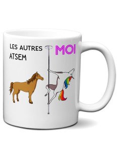 Tasse Mug  Idée Cadeau - Les autres ATSEM Moi Licorne - École Fin d'Année Scolaire