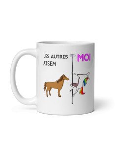 Tasse Mug  Idée Cadeau - Les autres ATSEM Moi Licorne - École Fin d'Année Scolaire 2