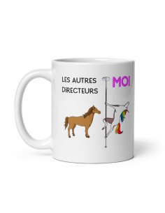 Tasse-Mug Meilleur DirecteurLicorne - Idée Cadeau Humour Original Anniversaire 2