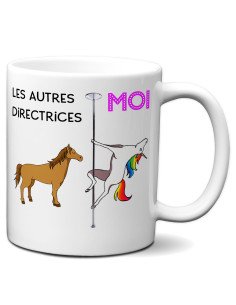 Tasse-Mug Meilleure Directrice Licorne - Idée Cadeau Humour Original Anniversaire