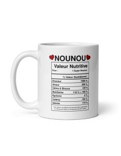 Tasse Mug Cadeau Nounou -Meilleure Nounou Valeur- Original Personnalisé Geniale Anniversaire Fête Noël 2