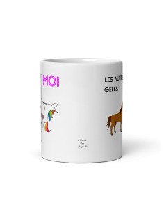 Tasse-Mug Meilleur Geek Licorne - Idée Cadeau Humour Original Anniversaire 2