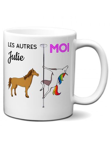 Tasse-Mug Meilleure Julie Prénom Licorne - Idée Cadeau Humour Original Anniversaire