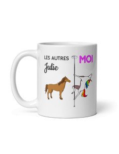 Tasse-Mug Meilleure Julie Prénom Licorne - Idée Cadeau Humour Original Anniversaire 2