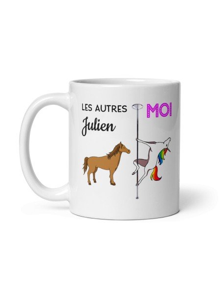 Tasse-Mug Meilleur Julien Prénom Licorne - Idée Cadeau Humour Original Anniversaire
