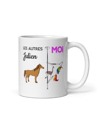 Tasse-Mug Meilleur Julien Prénom Licorne - Idée Cadeau Humour Original Anniversaire