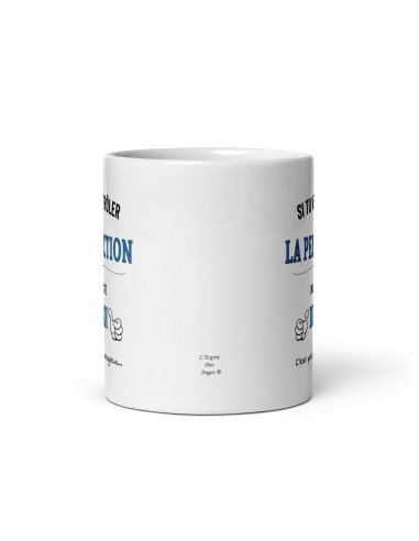Tasse-Mug - Si tu veux frôler la Perfection - Cadeau Original Amusant Humour