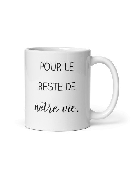 Tasses Deux Mugs Cadeau de Mariage Couple Original  Fiançailles Romantique 