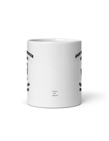 Tasse-Mug Collègue- Chef de Projet Vérifiez vos Ressources -- Idée Cadeau Patron Travail Nouveau Job