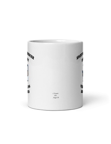 Tasse-Mug Collègue- Chef de Projet Vérifiez vos Ressources -- Idée Cadeau Patron Travail Nouveau Job