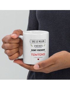 Tasse Mug Frères Exceptionnels Tontons- Annonce Grossesse Frère Naissance Enfant -Idée Cadeau 2