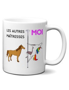 Tasse Mug Cadeau Maîtresse École - Les Autres Maîtresses Moi Licorne- Idée Originale Fin Année