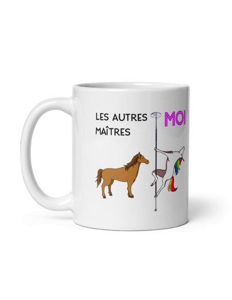 Tasse Mug Cadeau Maître École - Les Autres Maîtres Moi Licorne- Idée Originale Fin Année Humour