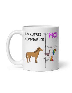 Tasse Mug - Le Meilleur Comptable Licorne - Idée Cadeau Homme Humour Collègue de Travail Bureau 2