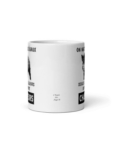 Tasse-Mug Chasseur Humour Seuls les Meilleurs deviennent Chasseurs - Idée Cadeau Personnalisé Original Papa Anniversaire Parrain